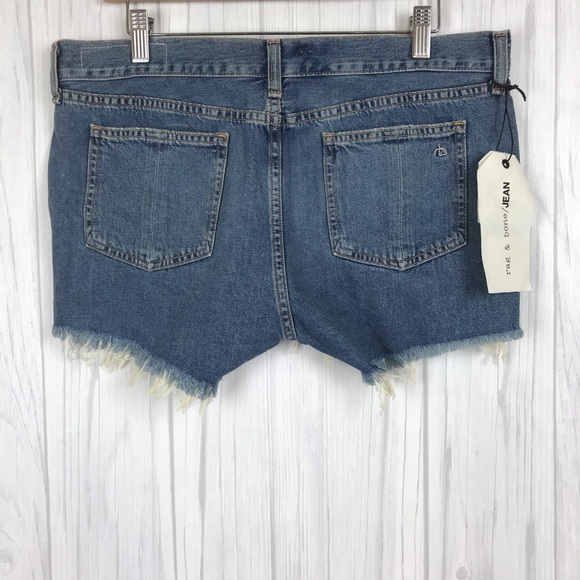 NEW Rag Bone Distress Denim Cut Off Short Size 29 - Picture 4 of 8